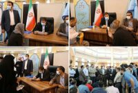 برگزاری میز خدمت دستگاه قضایی استان ایلام در سومین روز از هفته قوه قضاییه