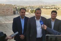 کلنگ هتل چهار ستارۀ شهر ایلام با حضور استاندار به زمین زده شد