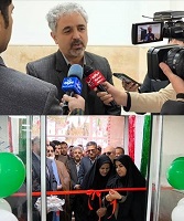 ساختمان مرکزی شبکۀ بهداشت و درمان ایوان افتتاح شد