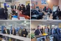 کارشناسان حوزه درمان استان ایلام از قسمت‌های مختلف بیمارستان شهدای دهلران بازدید کردند