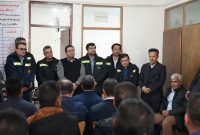 سرپرست شرکت گاز استان ایلام، شنونده مستقیم دغدغه‌ های نیروی انسانی شد