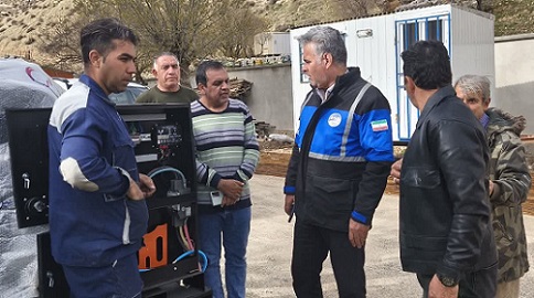 دیزل‌ ژنراتورهای برق در تأسیسات آبرسانی شهر ایلام راه اندازی شدند