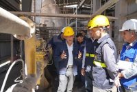 گزارشی از بازدید میدانی مدیر عامل شرکت گاز استان ایلام از ایستگاه CGS و TBS کارخانه سیمان ایلام