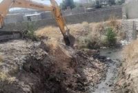 پاکسازی حوضچه‌ های آرامش و لایروبی مسیل‌ های ایلام، پیش از فصل بارش آغاز شد