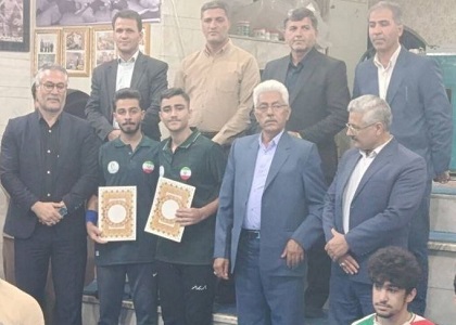 پهلوانان مدال‌ آور ورزش زورخانه‌ ای تجلیل شدند